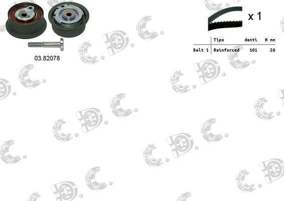 Autokit 04.5472 - Kit cinghie dentate www.autoricambi360.it