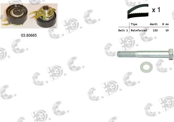 Autokit 04.5091 - Kit cinghie dentate www.autoricambi360.it