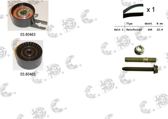 Autokit 04.5049 - Kit cinghie dentate www.autoricambi360.it