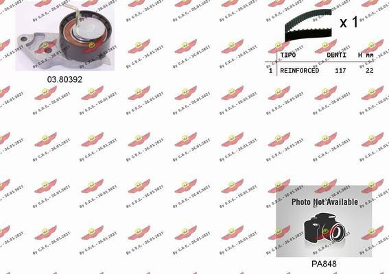Autokit 04.5058PA - Kit cinghie dentate www.autoricambi360.it