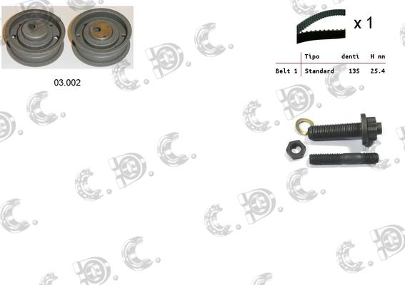 Autokit 04.5065 - Kit cinghie dentate www.autoricambi360.it