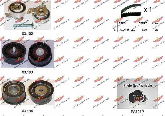 Autokit 04.5001PA - Pompa acqua + Kit cinghie dentate www.autoricambi360.it