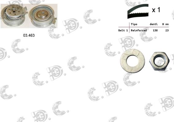 Autokit 04.5011 - Kit cinghie dentate www.autoricambi360.it