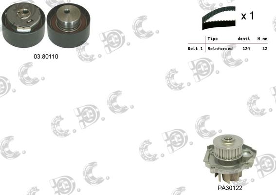 Autokit 04.5031PA2 - Kit cinghie dentate www.autoricambi360.it