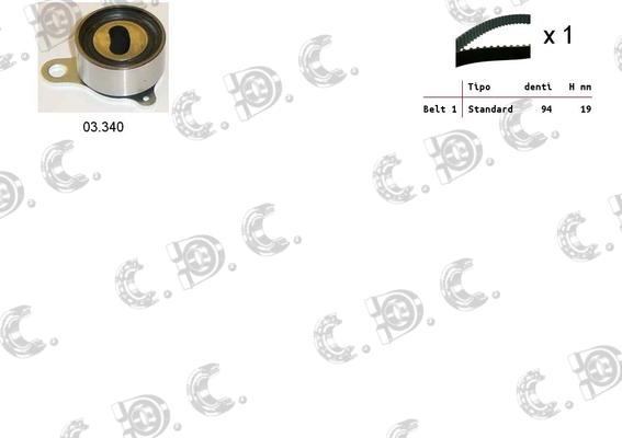 Autokit 04.5149 - Kit cinghie dentate www.autoricambi360.it