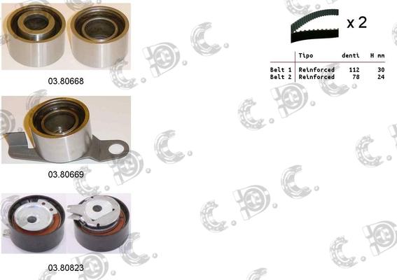 Autokit 04.5141C1 - Kit cinghie dentate www.autoricambi360.it