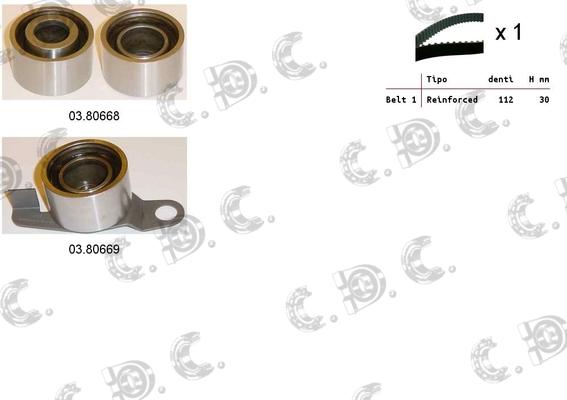 Autokit 04.5141 - Kit cinghie dentate www.autoricambi360.it