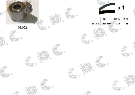 Autokit 04.5148 - Kit cinghie dentate www.autoricambi360.it