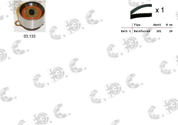 Autokit 04.5166 - Kit cinghie dentate www.autoricambi360.it