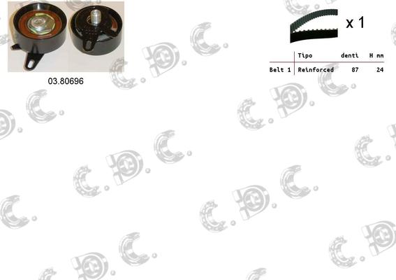Autokit 04.5103 - Kit cinghie dentate www.autoricambi360.it