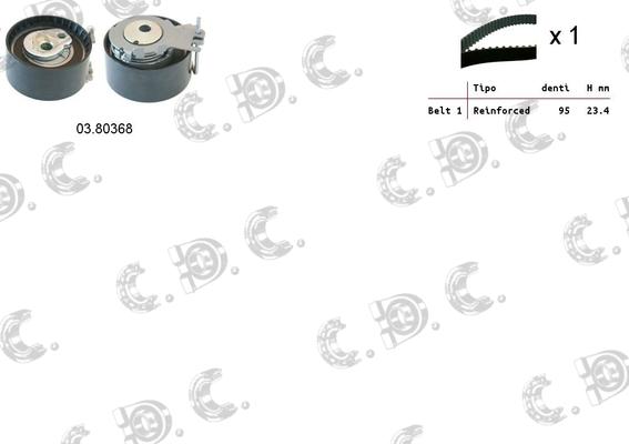 Autokit 04.5111 - Kit cinghie dentate www.autoricambi360.it