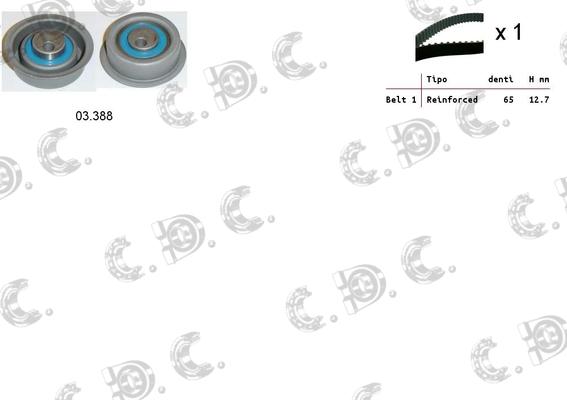 Autokit 04.5187 - Kit cinghie dentate www.autoricambi360.it