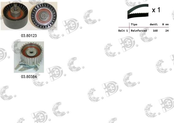 Autokit 04.5136 - Kit cinghie dentate www.autoricambi360.it