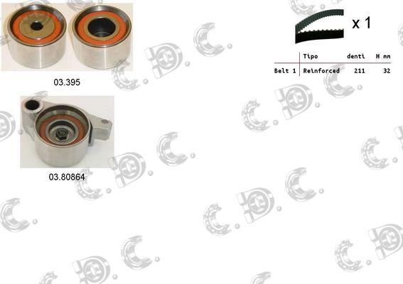 Autokit 04.5397 - Kit cinghie dentate www.autoricambi360.it