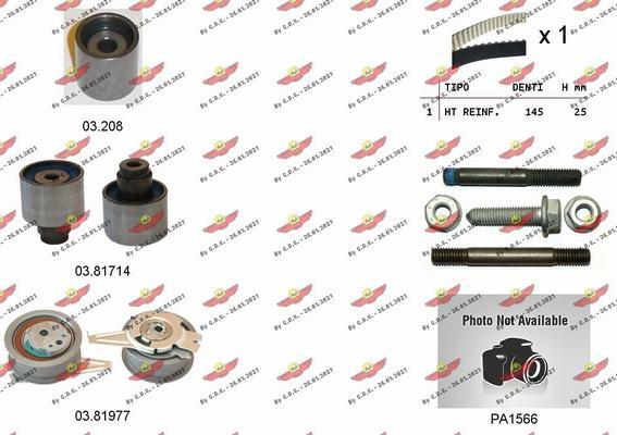 Autokit 04.5355PA - Kit cinghie dentate www.autoricambi360.it
