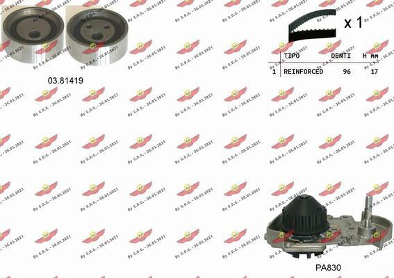 Autokit 04.5304PA - Kit cinghie dentate www.autoricambi360.it