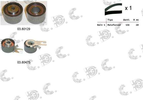 Autokit 04.5305 - Kit cinghie dentate www.autoricambi360.it
