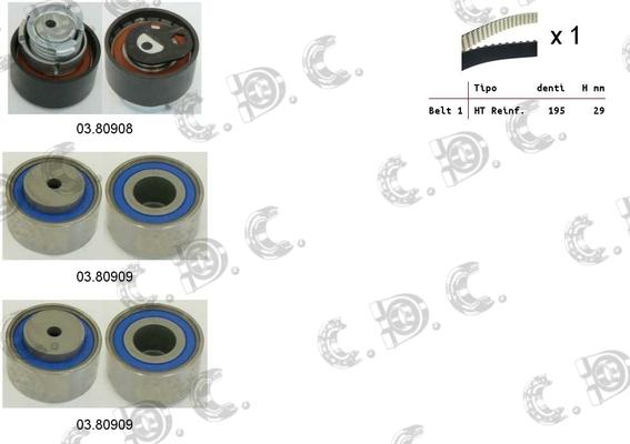 Autokit 04.5302 - Kit cinghie dentate www.autoricambi360.it