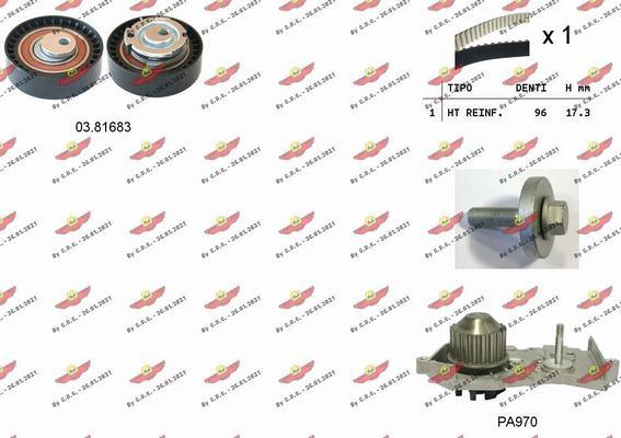 Autokit 04.5319PA - Kit cinghie dentate www.autoricambi360.it
