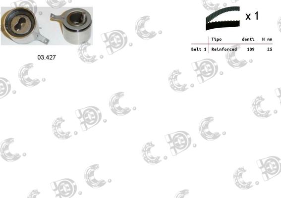 Autokit 04.5310 - Kit cinghie dentate www.autoricambi360.it