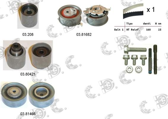 Autokit 04.5312 - Kit cinghie dentate www.autoricambi360.it