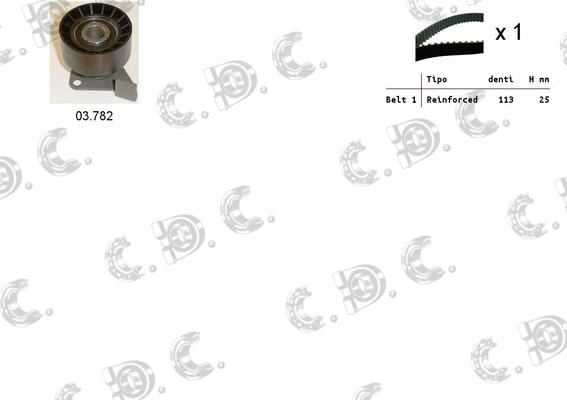 Autokit 04.5322 - Kit cinghie dentate www.autoricambi360.it