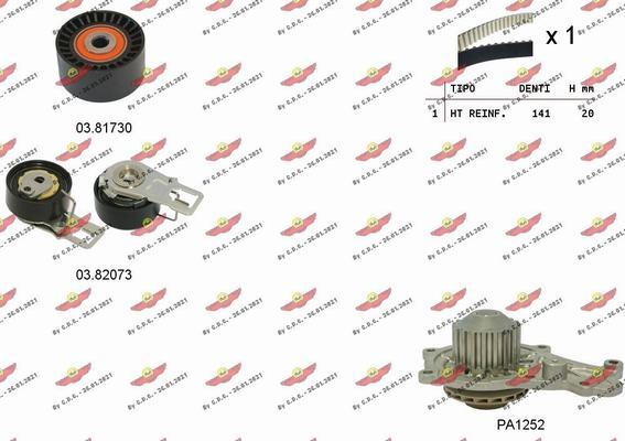 Autokit 04.5374PA - Kit cinghie dentate www.autoricambi360.it
