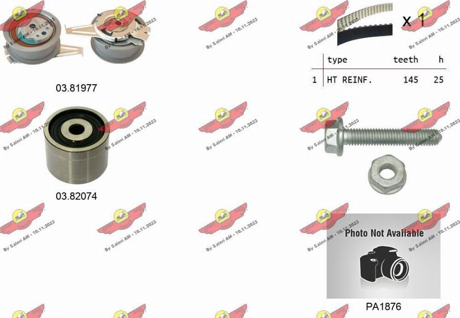 Autokit 04.5370PA3 - Pompa acqua + Kit cinghie dentate www.autoricambi360.it