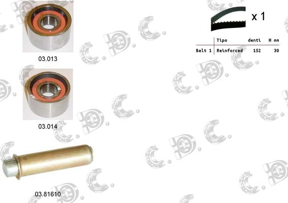 Autokit 04.5371 - Kit cinghie dentate www.autoricambi360.it