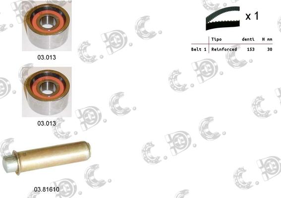 Autokit 04.5372 - Kit cinghie dentate www.autoricambi360.it