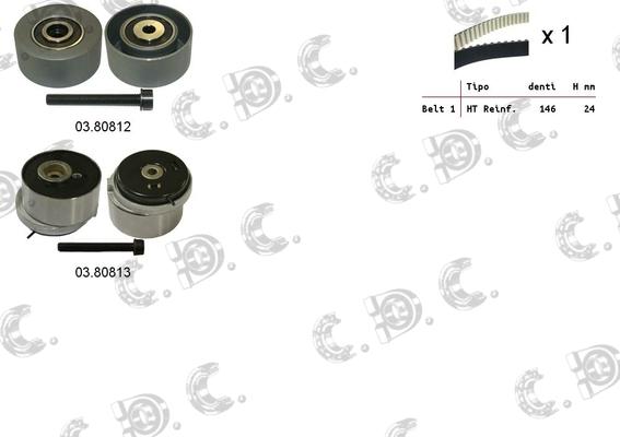 Autokit 04.5299 - Kit cinghie dentate www.autoricambi360.it