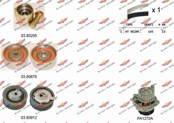 Autokit 04.5291PA - Kit cinghie dentate www.autoricambi360.it