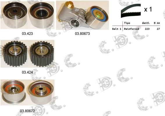 Autokit 04.5292 - Kit cinghie dentate www.autoricambi360.it