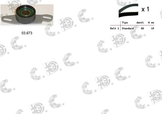 Autokit 04.5248 - Kit cinghie dentate www.autoricambi360.it