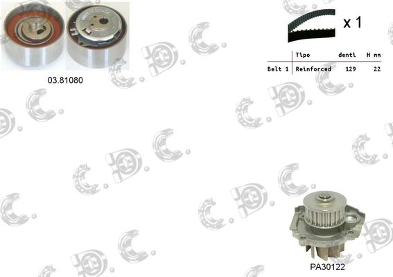 Autokit 04.5251PA2 - Kit cinghie dentate www.autoricambi360.it