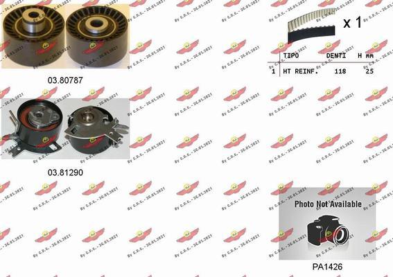 Autokit 04.5264PA - Kit cinghie dentate www.autoricambi360.it