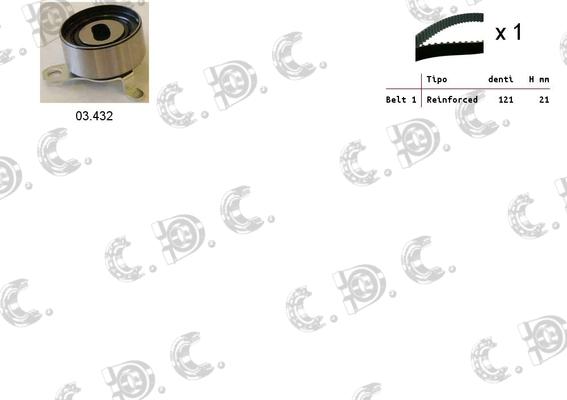 Autokit 04.5201 - Kit cinghie dentate www.autoricambi360.it