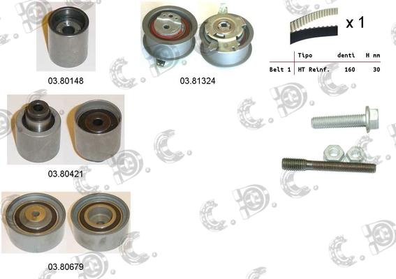 Autokit 04.5285 - Kit cinghie dentate www.autoricambi360.it
