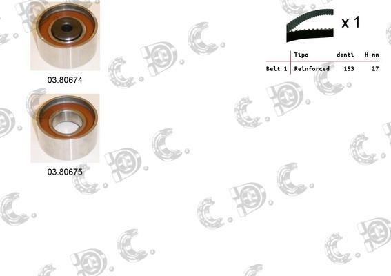 Autokit 04.5287 - Kit cinghie dentate www.autoricambi360.it