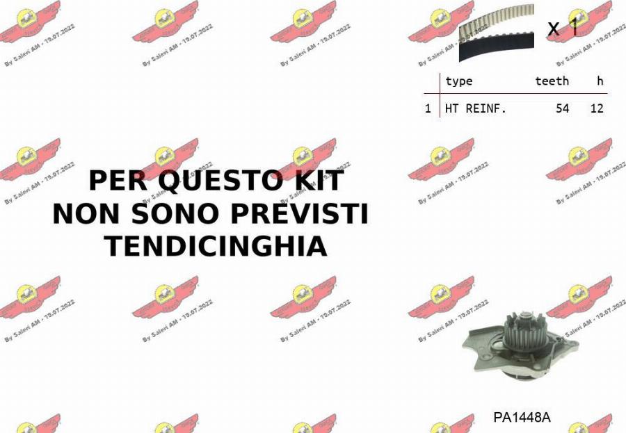Autokit 04.5B05PA - Pompa acqua + Kit cinghie dentate www.autoricambi360.it