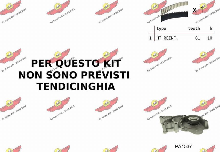 Autokit 04.5B02PA4 - Pompa acqua + Kit cinghie dentate www.autoricambi360.it