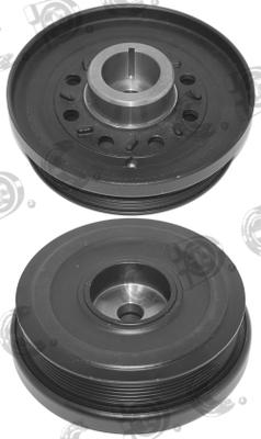 Autokit 03.90357 - Puleggia cinghia, Albero a gomiti www.autoricambi360.it