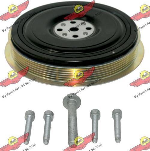 Autokit 03.90375 - Puleggia cinghia, Albero a gomiti www.autoricambi360.it