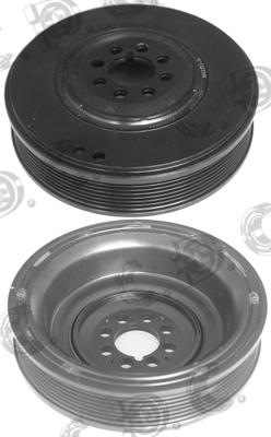 Autokit 03.90230 - Puleggia cinghia, Albero a gomiti www.autoricambi360.it