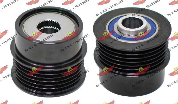 Autokit 03.82216 - Puleggia cinghia, Alternatore www.autoricambi360.it