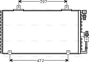 AVA AI5106 - Condensatore, Climatizzatore www.autoricambi360.it