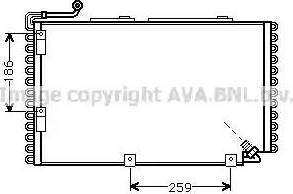 AVA AI 5107 - Condensatore, Climatizzatore www.autoricambi360.it