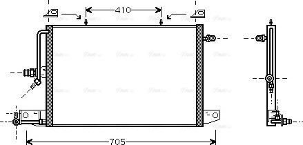 AVA AI 5117 - Condensatore, Climatizzatore www.autoricambi360.it