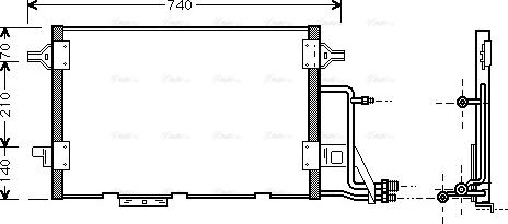 AVA AI 5137 - Condensatore, Climatizzatore www.autoricambi360.it