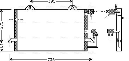 AVA AI 5121 - Condensatore, Climatizzatore www.autoricambi360.it